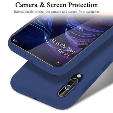 Samsung Galaxy A60 / M40 silikondeksel case (blå)