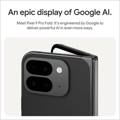 Google Pixel 9 Pro Fold 5G smarttelefon 16/256GB (obsidian)