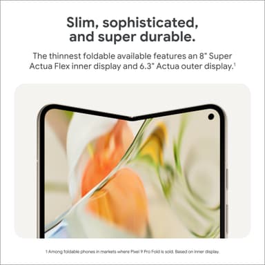 Google Pixel 9 Pro Fold 5G smarttelefon 16/256GB (obsidian)