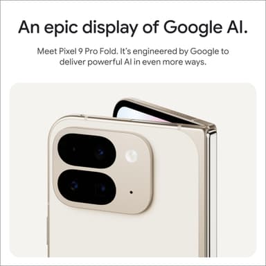 Google Pixel 9 Pro Fold 5G smarttelefon 16/256GB (porcelain)