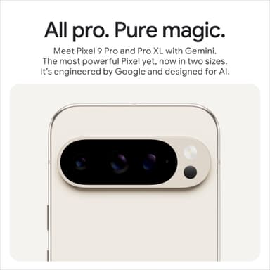 Google Pixel 9 Pro 5G smarttelefon 16/128GB (obsidian)