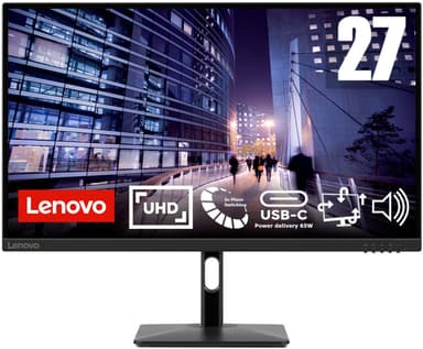 Lenovo N27p 27" 4K IPS-skjerm