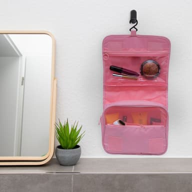 Kosmetikkveske Toalettveske Sminkeveske Make Up (rosa)