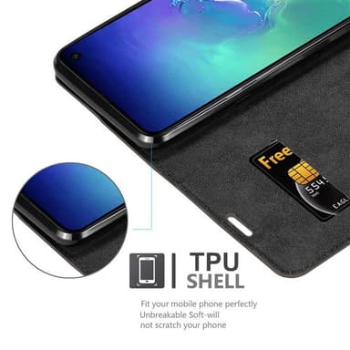 Samsung Galaxy S10e lommebokdeksel case (brun)