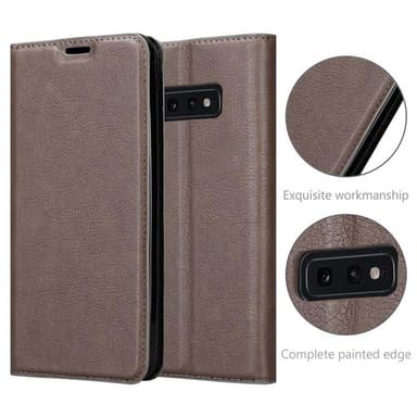Samsung Galaxy S10e lommebokdeksel case (brun)