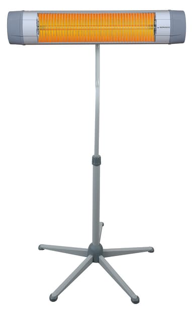 Norveco Star 2000W terrassevarmer med stativ og termostat