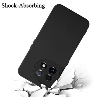 OnePlus 11 5G silikondeksel case (Svart)
