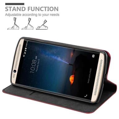 ZTE Axon 7 MINI lommebokdeksel case (rød)
