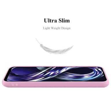 Deksel Realme 8i / Narzo 50 4G Silikon cover (rosa)