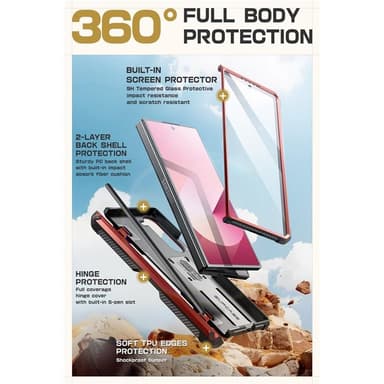 SUPCASE UB Pro Samsung Galaxy Z Fold 6 - Ruddy