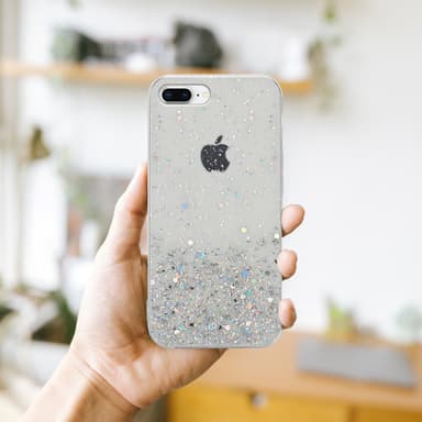 iPhone 7 PLUS / 7S PLUS / 8 PLUS Silikondeksel Glitter