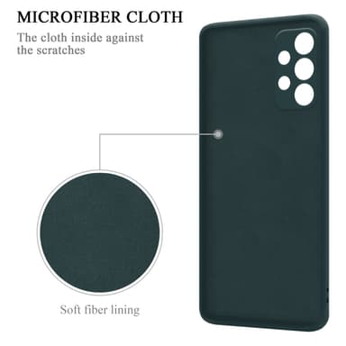 Deksel Samsung Galaxy A73 5G Ring Case (grønn)