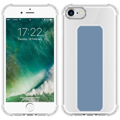 iPhone 7 / 7S / 8 / SE 2020 Deksel Case Cover (blå)