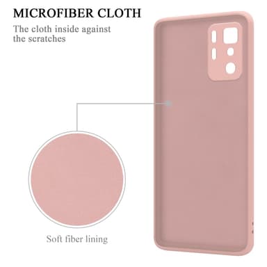 Deksel Xiaomi POCO X3 GT Ring Case (rosa)