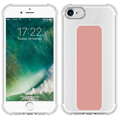 iPhone 7 / 7S / 8 / SE 2020 Deksel Case Cover (rosa)