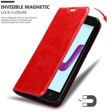 WIKO SUNNY 3 lommebokdeksel case (rød)