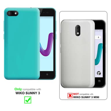 WIKO SUNNY 3 lommebokdeksel case (svart)