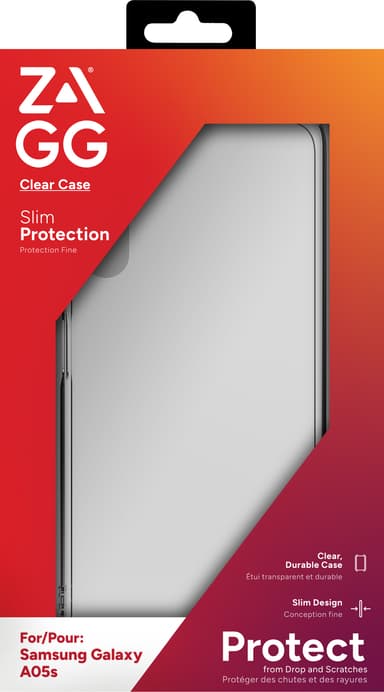 Zagg Samsung Galaxy A05s gjennomsiktig deksel