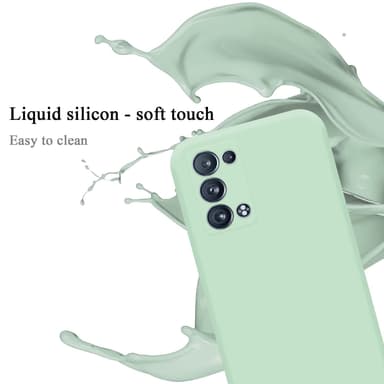 Oppo Reno6 PRO 5G silikondeksel case (grønn)