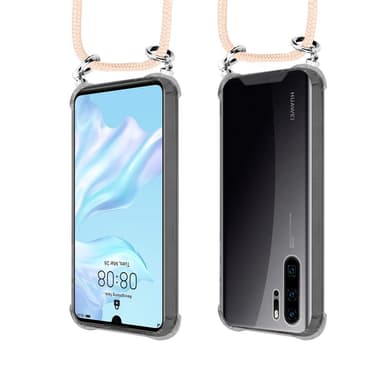 Huawei P30 PRO Deksel med Halskjede (rosa)