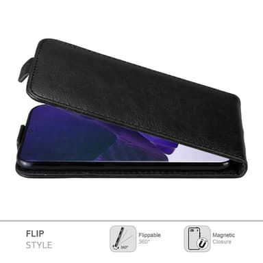 Samsung Galaxy NOTE 20 ULTRA deksel flip cover (svart)