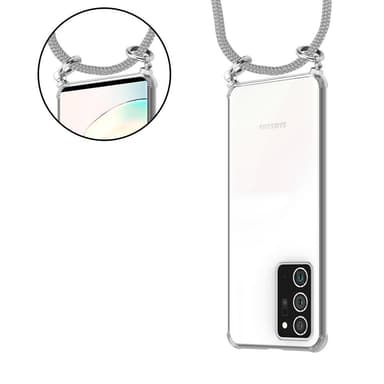 Samsung Galaxy NOTE 20 PLUS Deksel med Halskjede (grå)