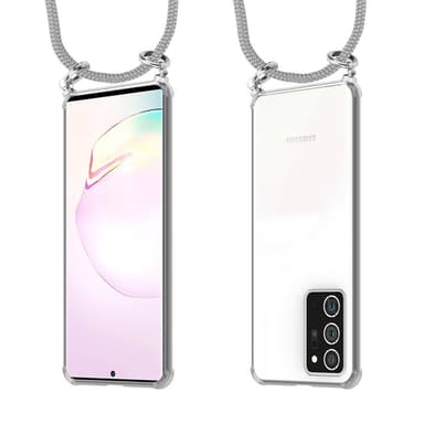 Samsung Galaxy NOTE 20 PLUS Deksel med Halskjede (grå)