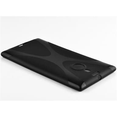 Nokia Lumia 925 Deksel Case Cover (svart)