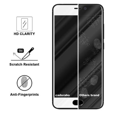 MEIZU M6 Skjermbeskytter Skärmskydd (hvit)