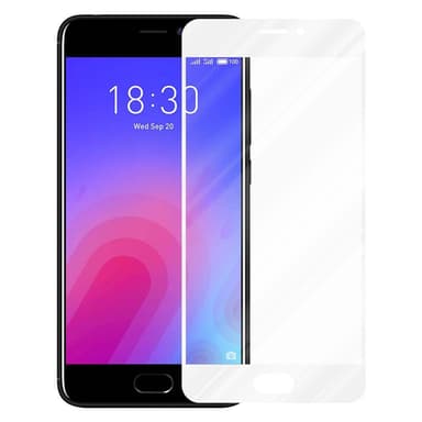 MEIZU M6 Skjermbeskytter Skärmskydd (hvit)