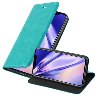 lommebokdeksel iPhone X / XS case (turkis)