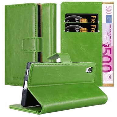 Sony Xperia XA1 lommebokdeksel etui (grønn)