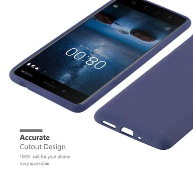 Deksel Nokia 8 2017 case (blå)