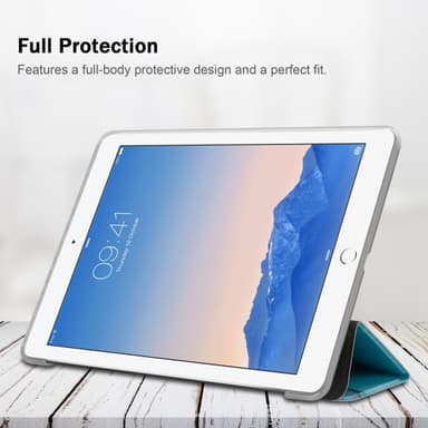 iPad 2 / 3 / 4 lommebokdeksel cover (grønn)
