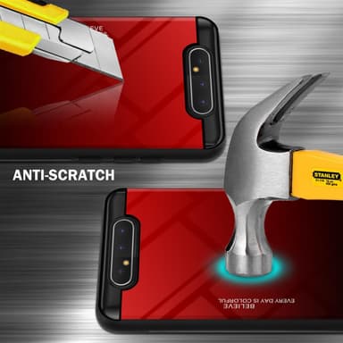 Deksel Samsung Galaxy A80 / A90 4G Case Cover (svart)