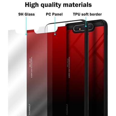 Deksel Samsung Galaxy A80 / A90 4G Case Cover (svart)