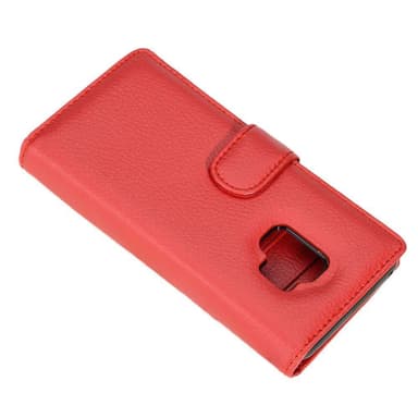 Samsung Galaxy S9 lommebokdeksel case (rød)