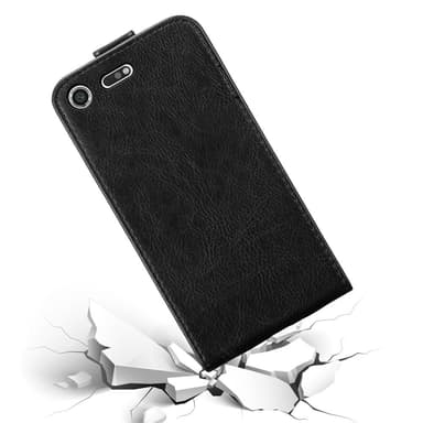 Sony Xperia XZ PREMIUM deksel flip cover (svart)