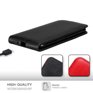 Sony Xperia XZ PREMIUM deksel flip cover (svart)