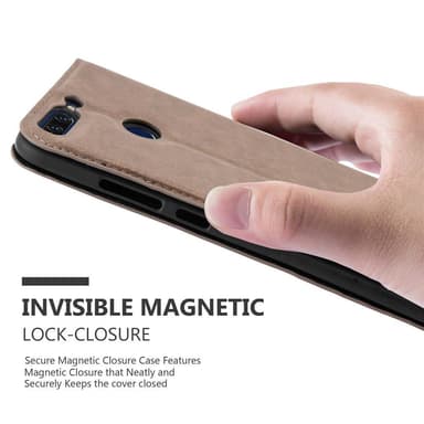 lommebokdeksel Honor 8 PRO case (brun)