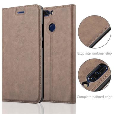 lommebokdeksel Honor 8 PRO case (brun)