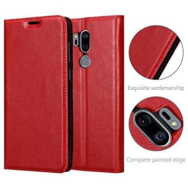 lommebokdeksel LG G7 ThinQ / FIT / ONE case (rød)