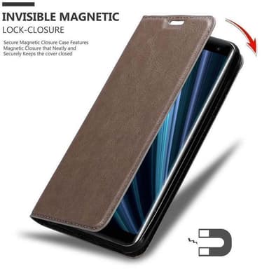 lommebokdeksel Sony Xperia XZ3 case (brun)