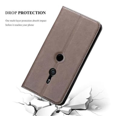 lommebokdeksel Sony Xperia XZ3 case (brun)