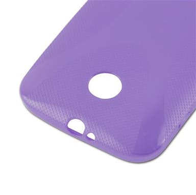 Motorola MOTO E Deksel Case Cover (lilla)