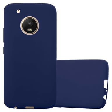 Deksel Motorola MOTO G5 PLUS Silikon cover (blå)