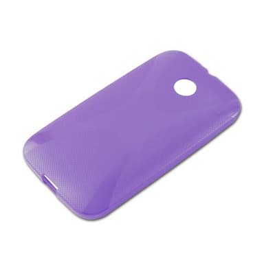 Motorola MOTO E Deksel Case Cover (lilla)