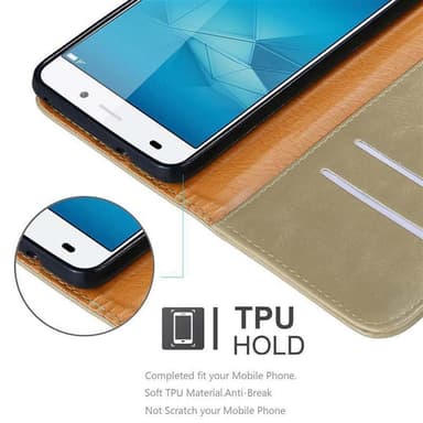 Honor 5C lommebokdeksel etui (brun)