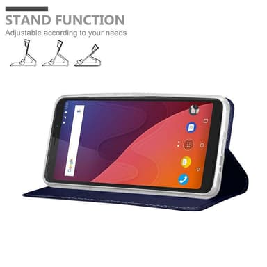 WIKO VIEW XL lommebokdeksel etui (blå)