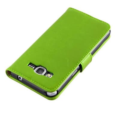 Samsung Galaxy GRAND PRIME lommebokdeksel etui (grønn)